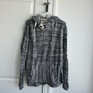 American Eagle Outfitters Black and White Knit Sweater